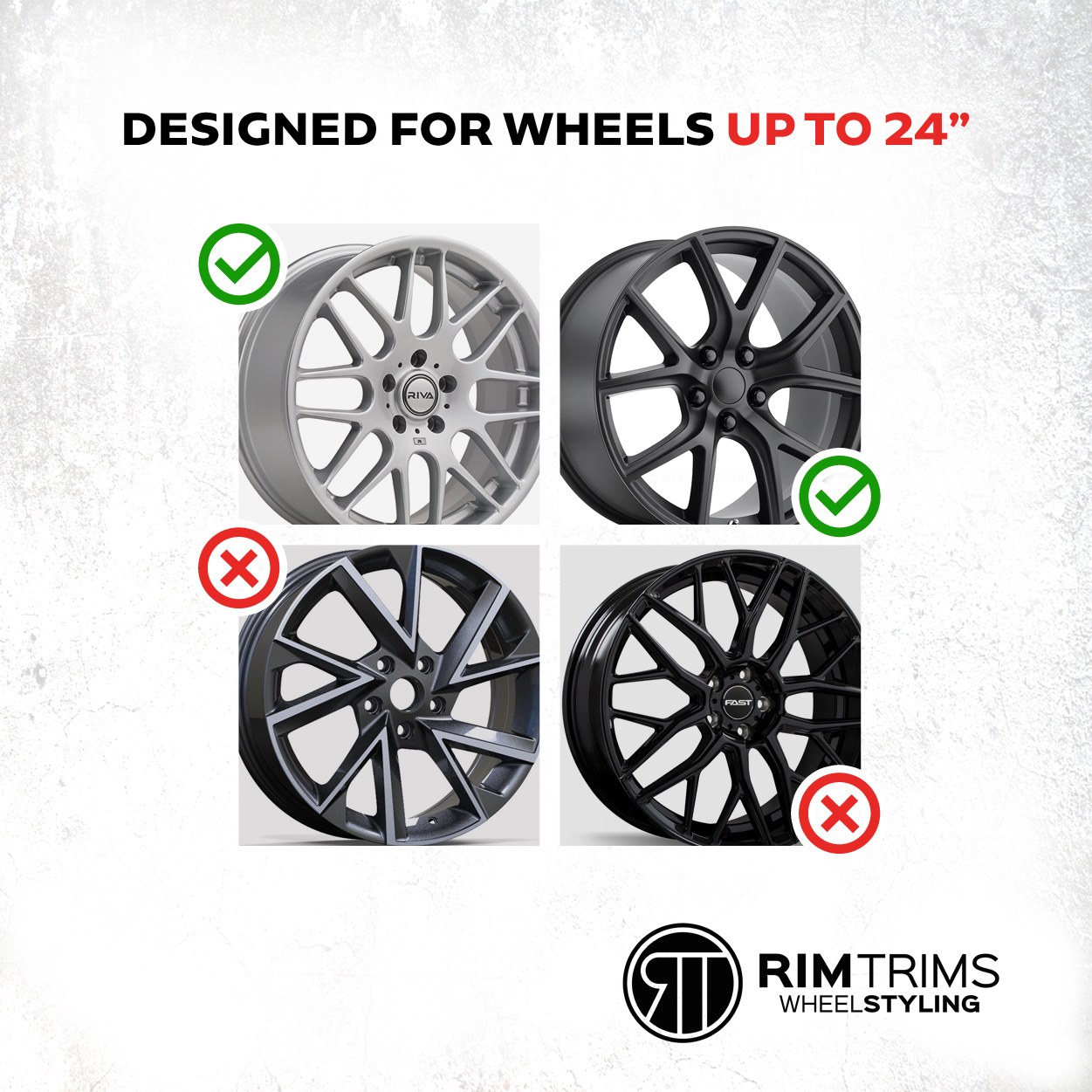 Rim Trims, Perfect Styling for Your Rims
