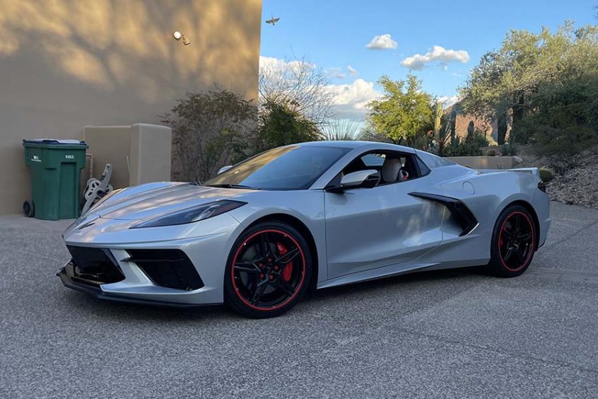 3/8 Chevrolet Corvette Red RimTrims